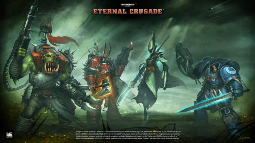 Initial race choices in Eternal Crusade