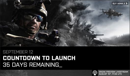 ArmA 3 Release Countdown